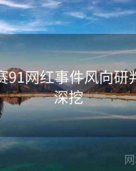 每日大赛91网红事件风向研判，一起深挖