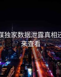 星空传媒独家数据泄露真相还原，速来查看