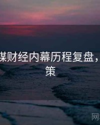 星空传媒财经内幕历程复盘，助你决策