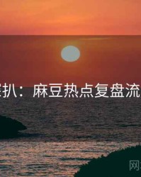 独家深扒：麻豆热点复盘流量密码